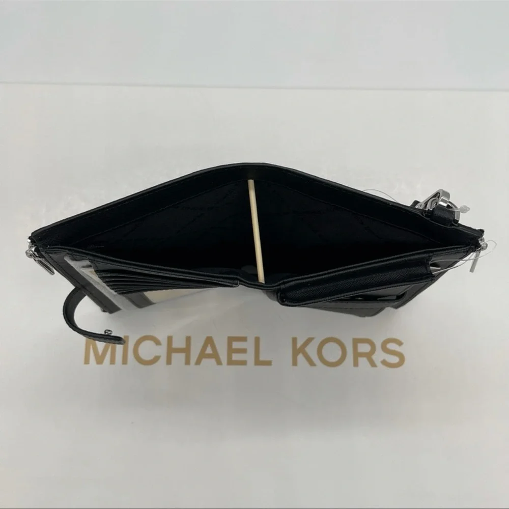 Michael Kors Large Double Zip Wallet Wristlet - Picture 9 of 11